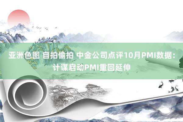 亚洲色图 自拍偷拍 中金公司点评10月PMI数据：计谋启动PMI重回延伸