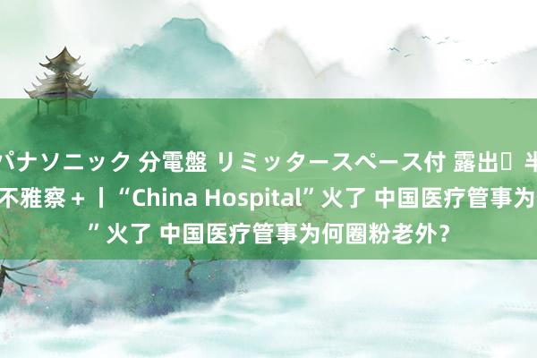 パナソニック 分電盤 リミッタースペース付 露出・半埋込両用形 不雅察＋丨“China Hospital”火了 中国医疗管事为何圈粉老外？