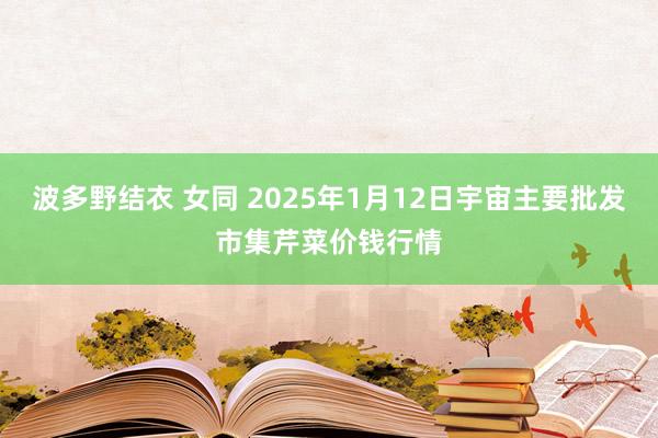 波多野结衣 女同 2025年1月12日宇宙主要批发市集芹菜价钱行情